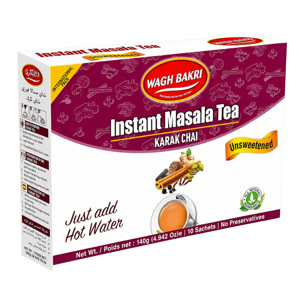 Wagh Bakri Instant Masla Tea 140 g buy online USA - 1